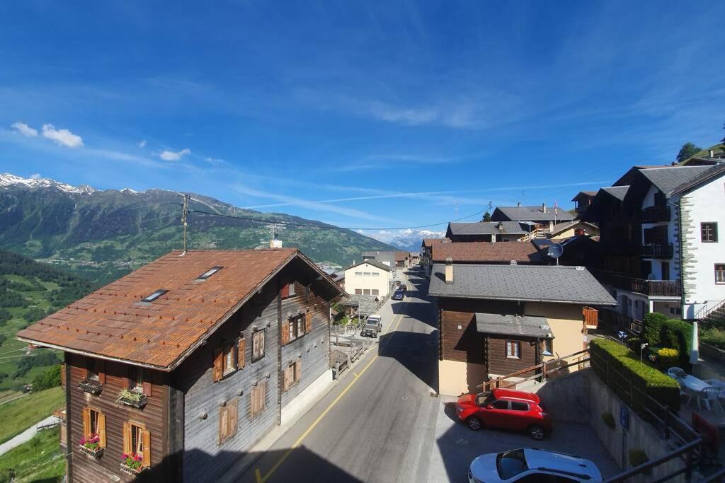 Appartement "Le Ver Luisant" A Saint-Martin, Val D'Herens, Valais المظهر الخارجي الصورة