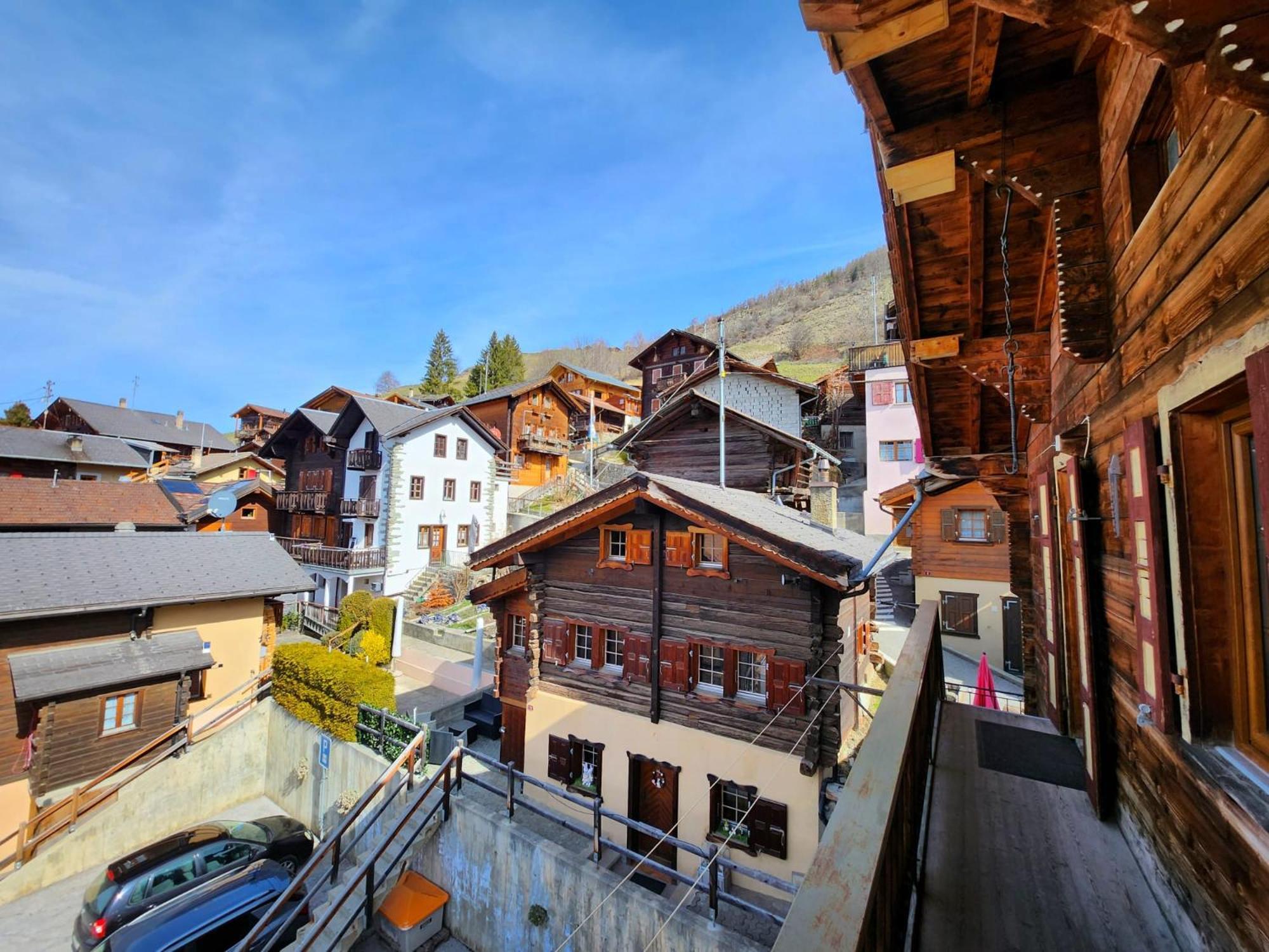 Appartement "Le Ver Luisant" A Saint-Martin, Val D'Herens, Valais المظهر الخارجي الصورة